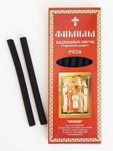 Свечи кадильные "Роза. Царственные Страстотерпцы", большая упаковка
