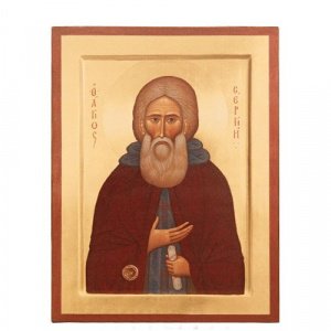 Икона преподобного Сергия Радонежского, дерево, 30х40 см