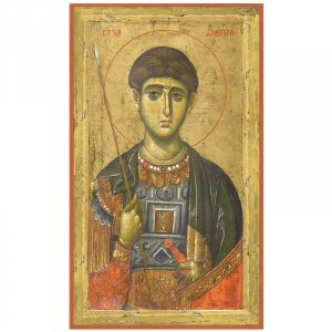 Икона великомученика Димитрия Солунского, дерево, 30х40 см