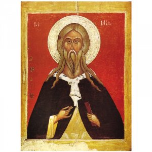 Икона пророка Илии, дерево, 9,5х12,9 см