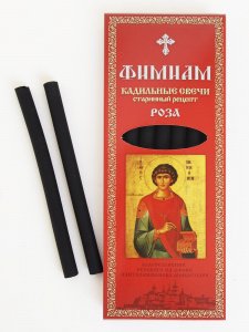 Свечи кадильные "Роза. Пантелеимон", большая упаковка